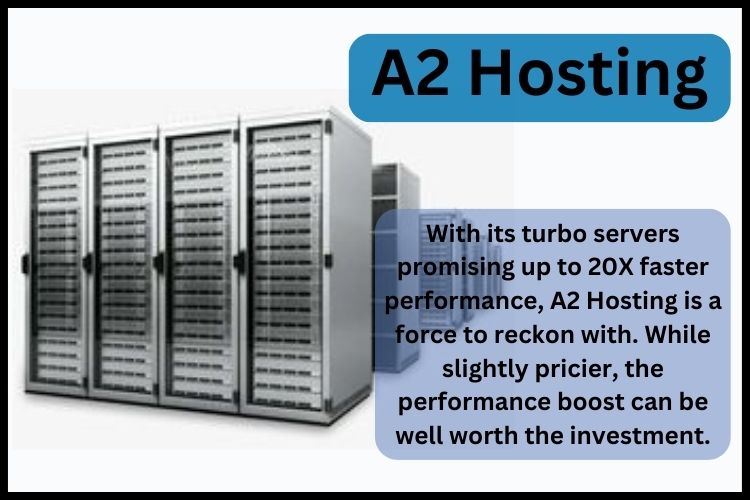 With its turbo servers promising up to 20X faster performance, A2 Hosting is a force to reckon with