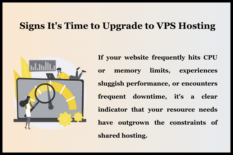signs its time to upgrade to vps hosting